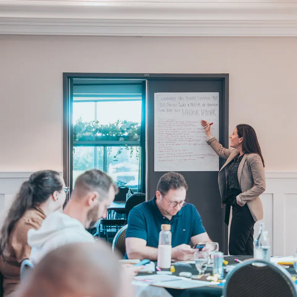 Atelier de formation ActionLEADER avec des gestionnaires