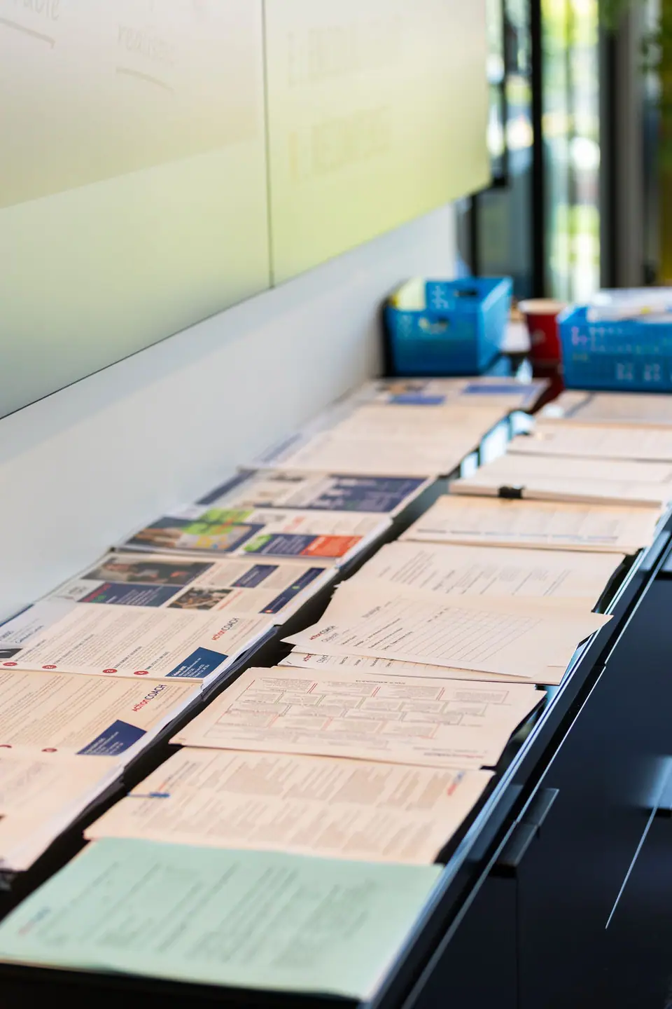 Plans muraux des participants affichés au mur pendant le CroissanceCLUB