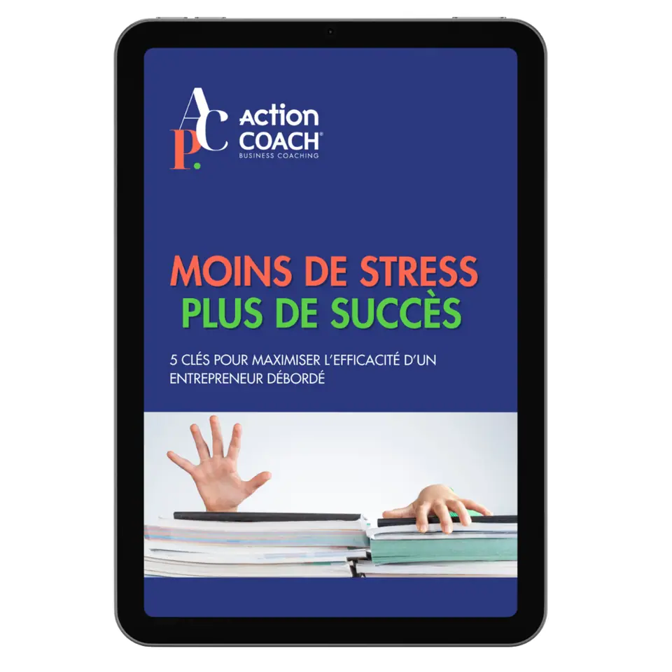 Couverture du livre blanc « 5 habitudes clés des entrepreneurs performants » d’ActionCOACH